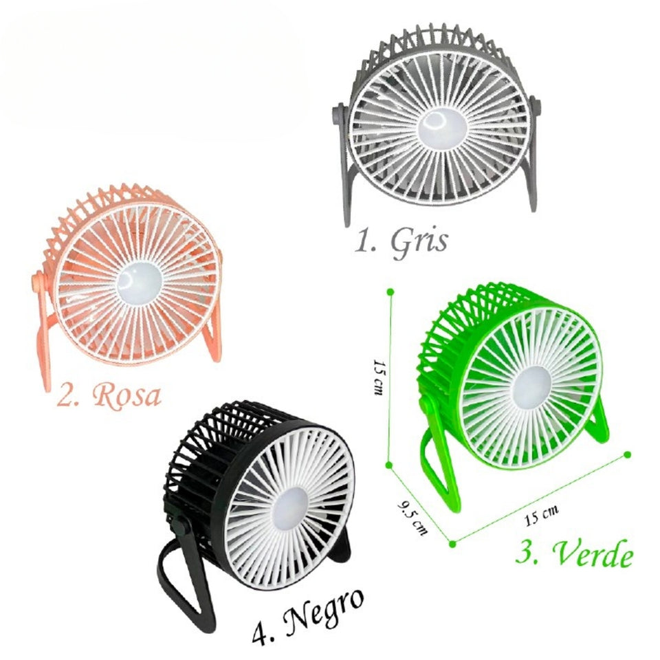 Ventilador Portatil Recargable